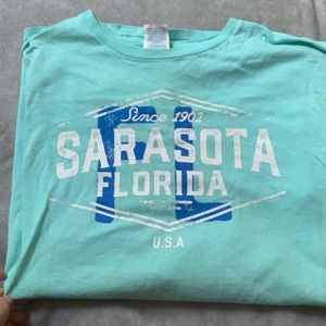 Iong sleeved travel tee from Sarasota Florida